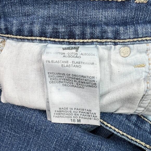 Levi’s VTG 00s 515 Bootcut High Waisted Jeans Medium Wash Womens 16 - Picture 6 of 6